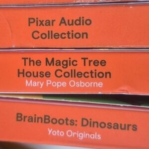 Yoto Audio Card Bundle: Pixar, Magic Tree House Collection, BrainBoots: Dinosaur